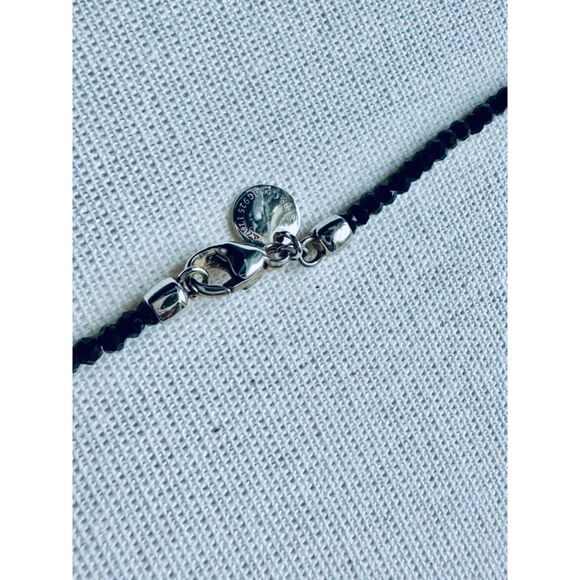 Used Tiffany & Co.Ziegfeld Black Spinel 32” Chain Necklace - Picture 5 of 6